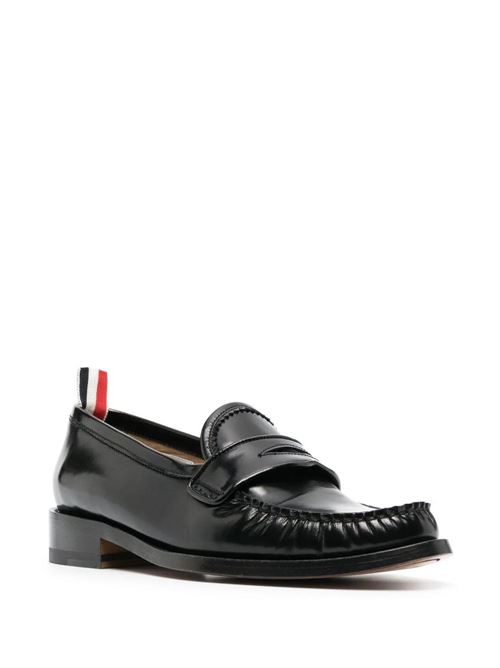 Mocassini penny in pelle con linguetta RWB Thom Browne | FFF173AL0043001